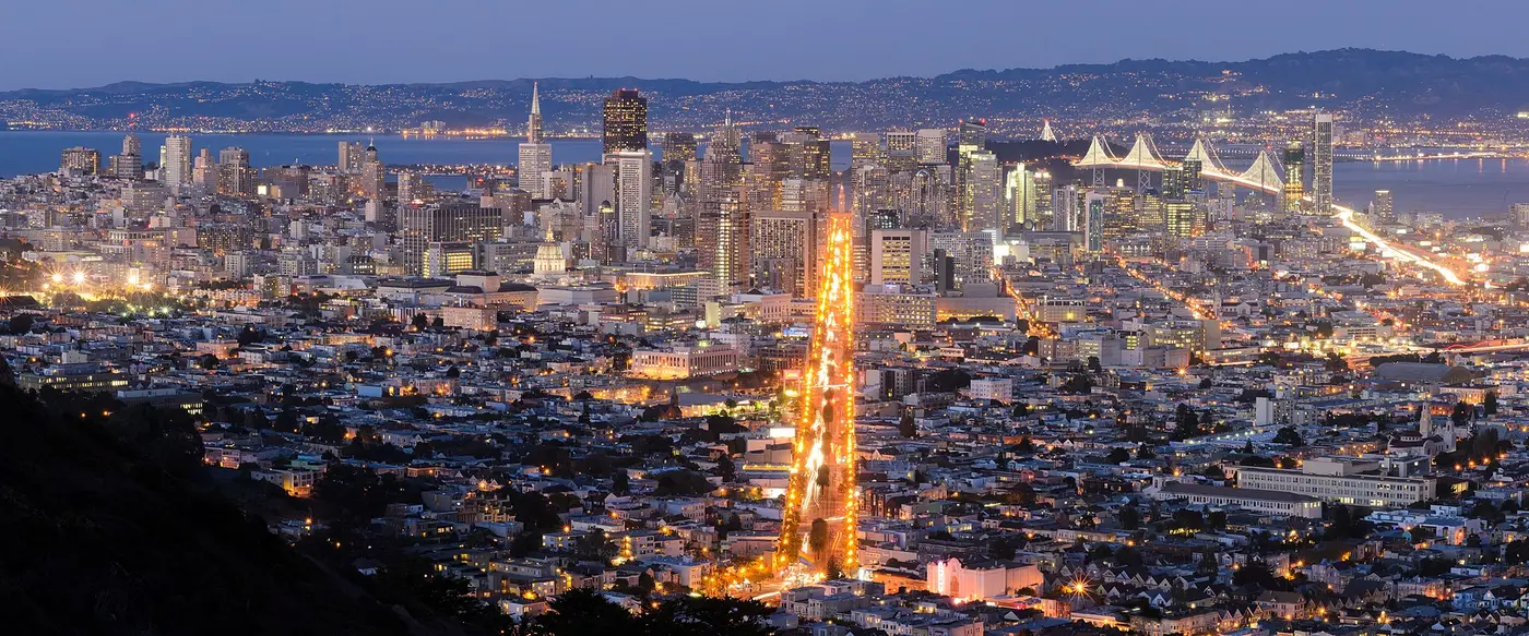 Bay Area skyline